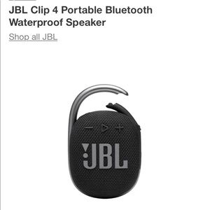 💕SOLD💕JBL SPEAKER CLIP 4